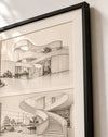 Spiral Atrium Architectural Drawing